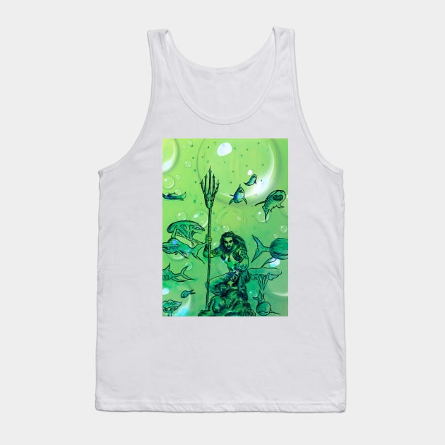 Jason Momoa Tank Top by Svetlana Pelin